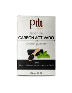 JABON DE CARBON VEGETAL